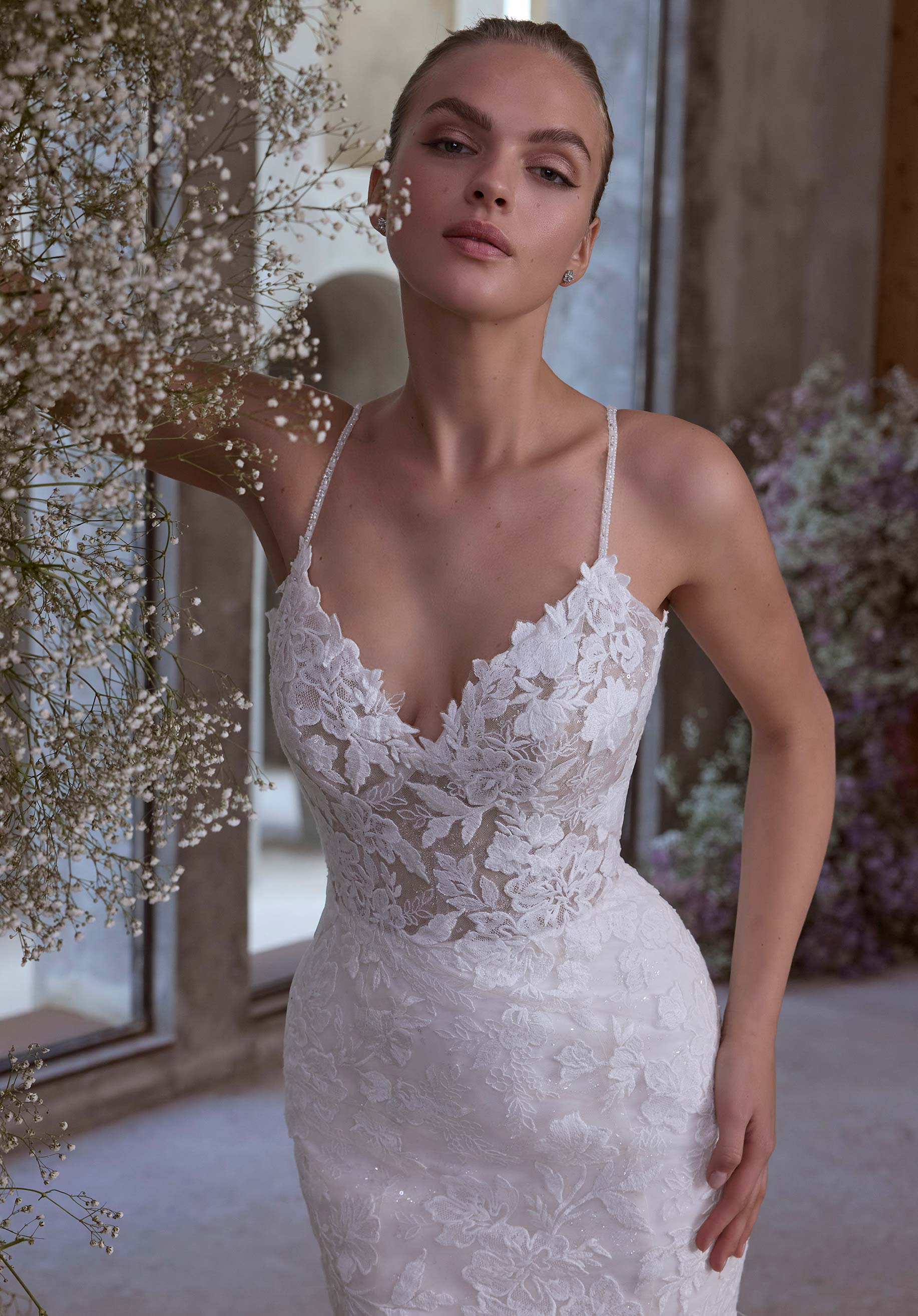 mori lee halter wedding dress Mori Lee 6898 Nearly Newlywed