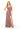 Floral Velvet Bridesmaid Dress with Skirt Slit Madeline Gardner