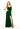 Floral Velvet Bridesmaid Dress with Skirt Slit Madeline Gardner