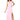 High Neck Chiffon Bridesmaid Dress with Draped Sleeves Madeline Gardner