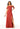 High Neck Chiffon Bridesmaid Dress with Draped Sleeves Madeline Gardner