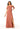 High Neck Chiffon Bridesmaid Dress with Draped Sleeves Madeline Gardner