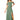 High Neck Chiffon Bridesmaid Dress with Draped Sleeves Madeline Gardner