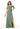 High Neck Chiffon Bridesmaid Dress with Draped Sleeves Madeline Gardner