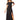 High Neck Chiffon Bridesmaid Dress with Draped Sleeves Madeline Gardner