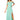 High Neck Chiffon Bridesmaid Dress with Draped Sleeves Madeline Gardner