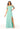 High Neck Chiffon Bridesmaid Dress with Draped Sleeves Madeline Gardner