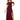 High Neck Chiffon Bridesmaid Dress with Draped Sleeves Madeline Gardner