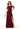 High Neck Chiffon Bridesmaid Dress with Draped Sleeves Madeline Gardner