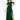 High Neck Chiffon Bridesmaid Dress with Draped Sleeves Madeline Gardner