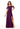 High Neck Chiffon Bridesmaid Dress with Draped Sleeves Madeline Gardner
