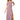High Neck Chiffon Bridesmaid Dress with Draped Sleeves Madeline Gardner