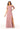 High Neck Chiffon Bridesmaid Dress with Draped Sleeves Madeline Gardner