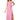 High Neck Chiffon Bridesmaid Dress with Draped Sleeves Madeline Gardner
