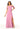 High Neck Chiffon Bridesmaid Dress with Draped Sleeves Madeline Gardner