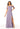 High Neck Chiffon Bridesmaid Dress with Draped Sleeves Madeline Gardner