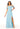 High Neck Chiffon Bridesmaid Dress with Draped Sleeves Madeline Gardner