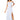 High Neck Chiffon Bridesmaid Dress with Draped Sleeves Madeline Gardner