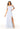 High Neck Chiffon Bridesmaid Dress with Draped Sleeves Madeline Gardner