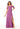 High Neck Chiffon Bridesmaid Dress with Draped Sleeves Madeline Gardner