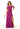 High Neck Chiffon Bridesmaid Dress with Draped Sleeves Madeline Gardner