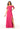 High Neck Chiffon Bridesmaid Dress with Draped Sleeves Madeline Gardner