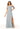 High Neck Chiffon Bridesmaid Dress with Draped Sleeves Madeline Gardner