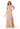 High Neck Chiffon Bridesmaid Dress with Draped Sleeves Madeline Gardner