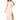 High Neck Chiffon Bridesmaid Dress with Draped Sleeves Madeline Gardner