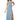 High Neck Chiffon Bridesmaid Dress with Draped Sleeves Madeline Gardner