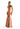 Satin Fit and Flare Bridesmaid Dress with Bow Neckline Madeline Gardner