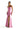 Satin Fit and Flare Bridesmaid Dress with Bow Neckline Madeline Gardner