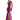 Satin Fit and Flare Bridesmaid Dress with Bow Neckline Madeline Gardner