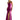 Satin Fit and Flare Bridesmaid Dress with Bow Neckline Madeline Gardner