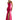 Satin Fit and Flare Bridesmaid Dress with Bow Neckline Madeline Gardner