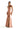 Satin Fit and Flare Bridesmaid Dress with Bow Neckline Madeline Gardner
