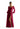 Square Neck Chiffon Bridesmaid Dress with Bow Madeline Gardner