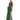 Satin Mermaid Bridesmaid Dress with Cuffed Neckline Madeline Gardner