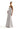 Satin Mermaid Bridesmaid Dress with Cuffed Neckline Madeline Gardner