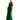 Satin Mermaid Bridesmaid Dress with Cuffed Neckline Madeline Gardner
