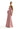 Satin Mermaid Bridesmaid Dress with Cuffed Neckline Madeline Gardner