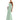 Satin Mermaid Bridesmaid Dress with Cuffed Neckline Madeline Gardner