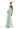 Satin Mermaid Bridesmaid Dress with Cuffed Neckline Madeline Gardner