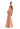 Satin Mermaid Bridesmaid Dress with Cuffed Neckline Madeline Gardner