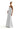 Satin Mermaid Bridesmaid Dress with Cuffed Neckline Madeline Gardner