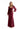 Long Sleeve Luxe Satin Bridesmaid Dress with Cowl Neck Morilee