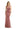 Halter Neck Stretch Velvet Sheath Bridesmaid Dress Morilee