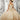Draped Satin and Metallic Printed Tulle Quinceañera Dress
