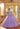 This Valentina Collection dress is available in purple, aqua, and pink.
