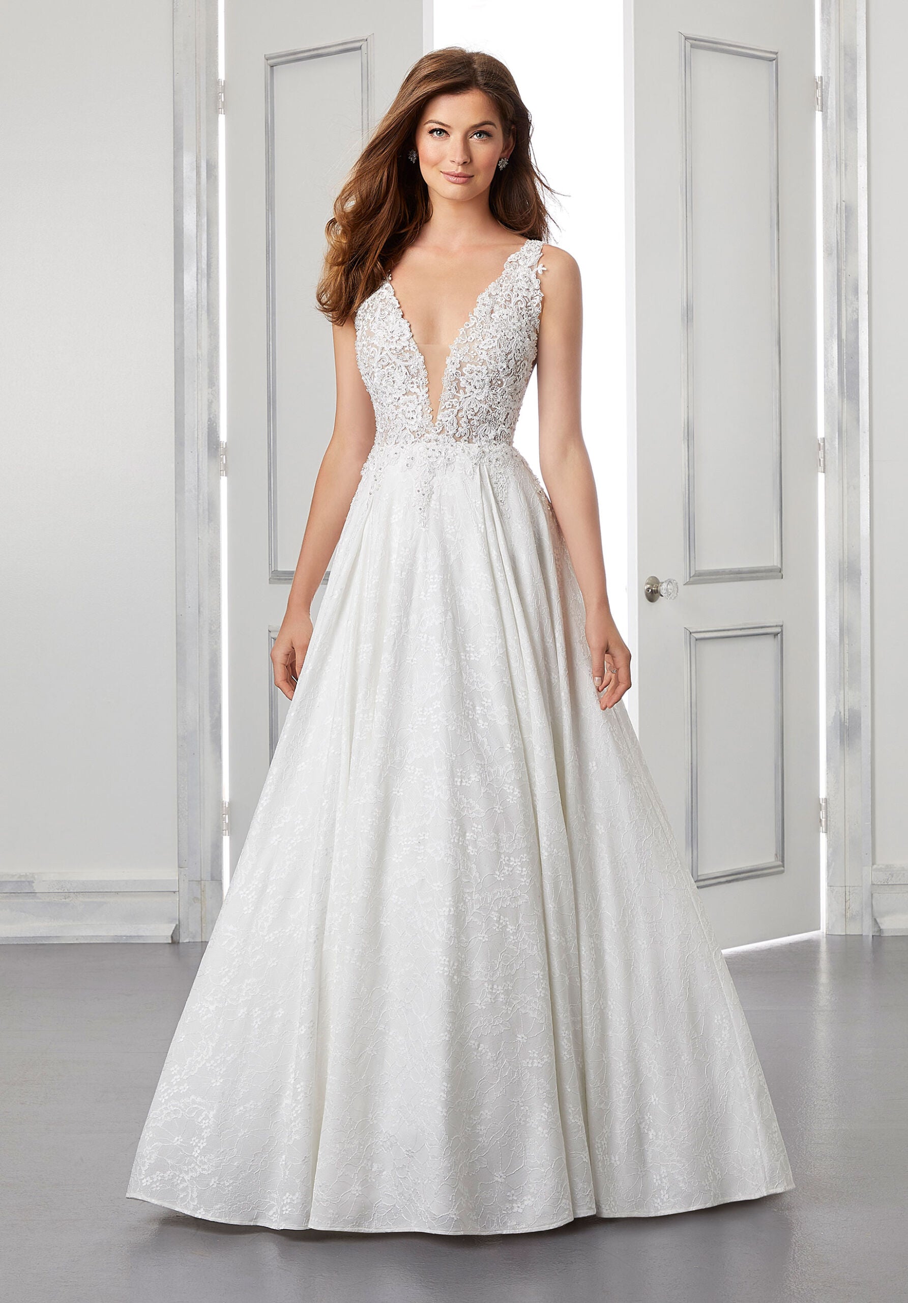 Fashion Oleg Cassini Wedding Dresses 2019 Lace Square Neck Wedding Gowns With Pockets Pronovias: Etincelle Fashion Oleg Cassini Wedding Dresses 2019 Lace Square Neck Wedding Gowns With Pockets Pronovias: Etincelle